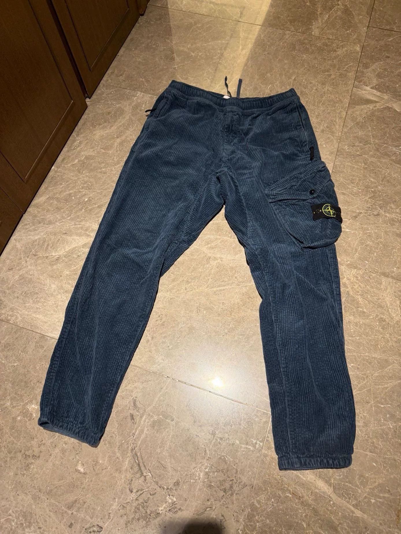 Stone Island Stone Island Casual Blue Casual Pants 34 Men Size US 34 / EU 50 - 1 Thumbnail