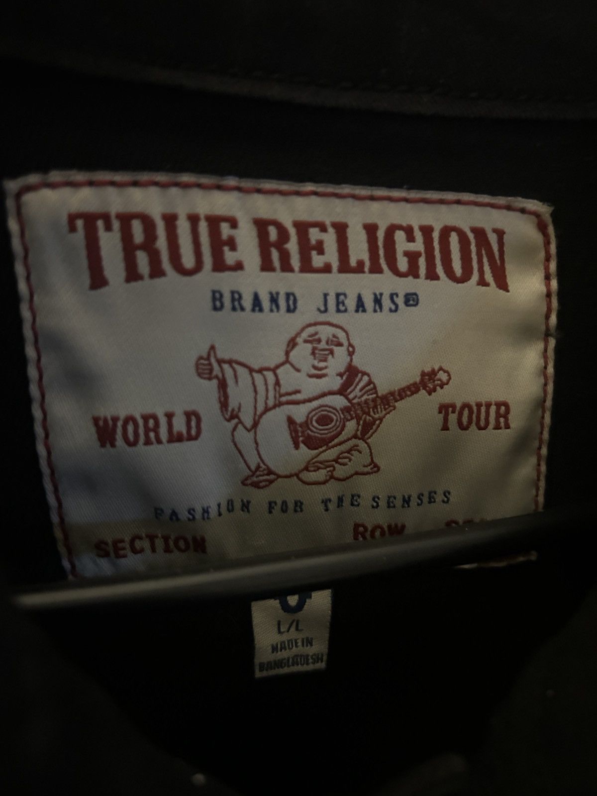 Designer × True Religion Black True Religion Denim Jacket Size US L / EU 52-54 / 3 - 2 Thumbnail