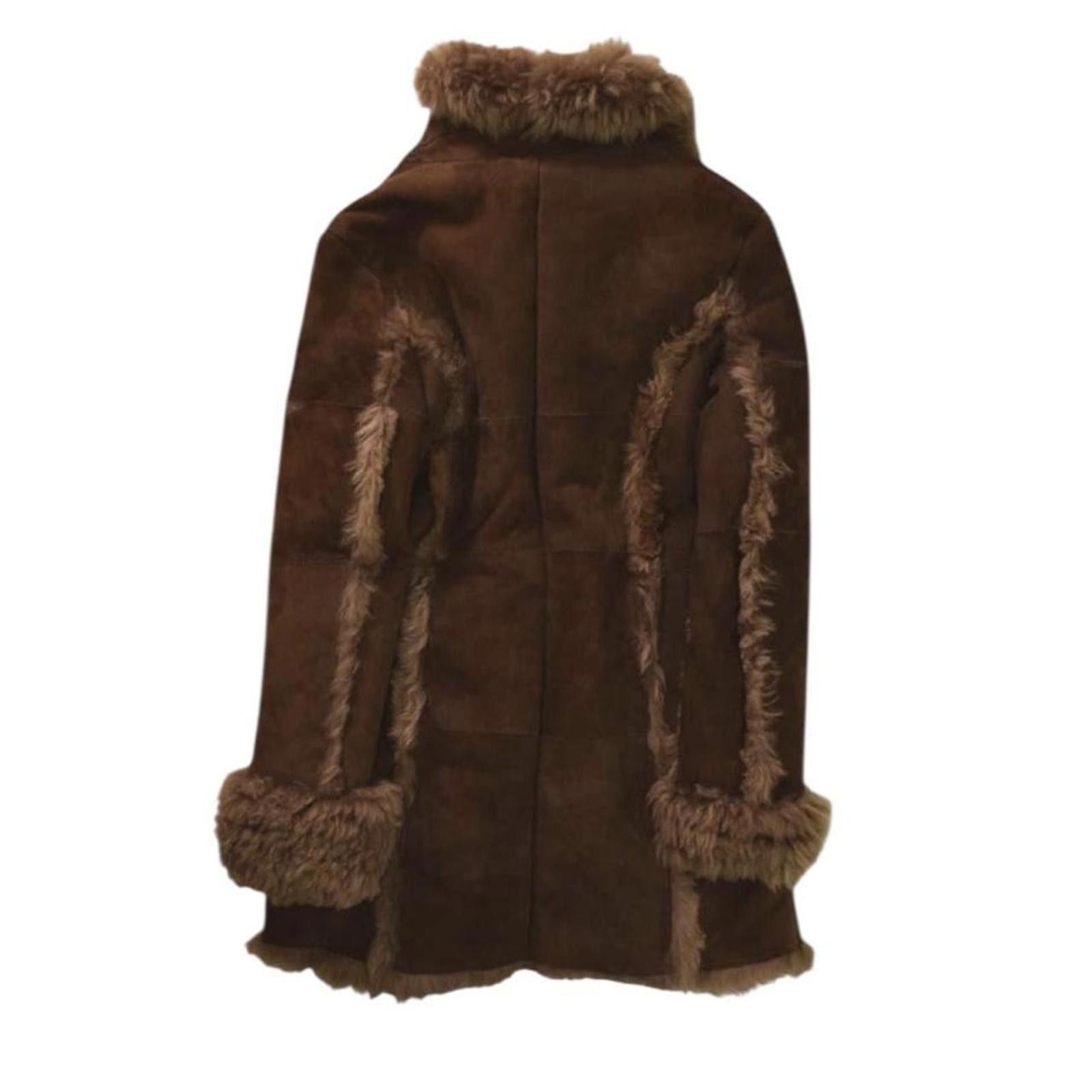 Other Real fur whimsy goth grunge penny lane coat jacket Size XS / US 0-2 / IT 36-38 - 2 Thumbnail