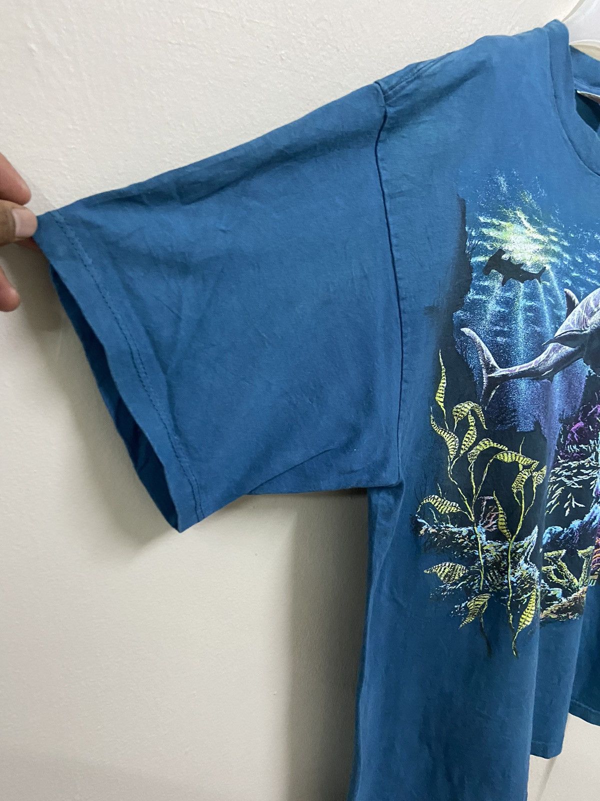 Vintage Vintage 1993 Gardner T Shirt Stand Out Shark Size US XL / EU 56 / 4 - 7 Thumbnail