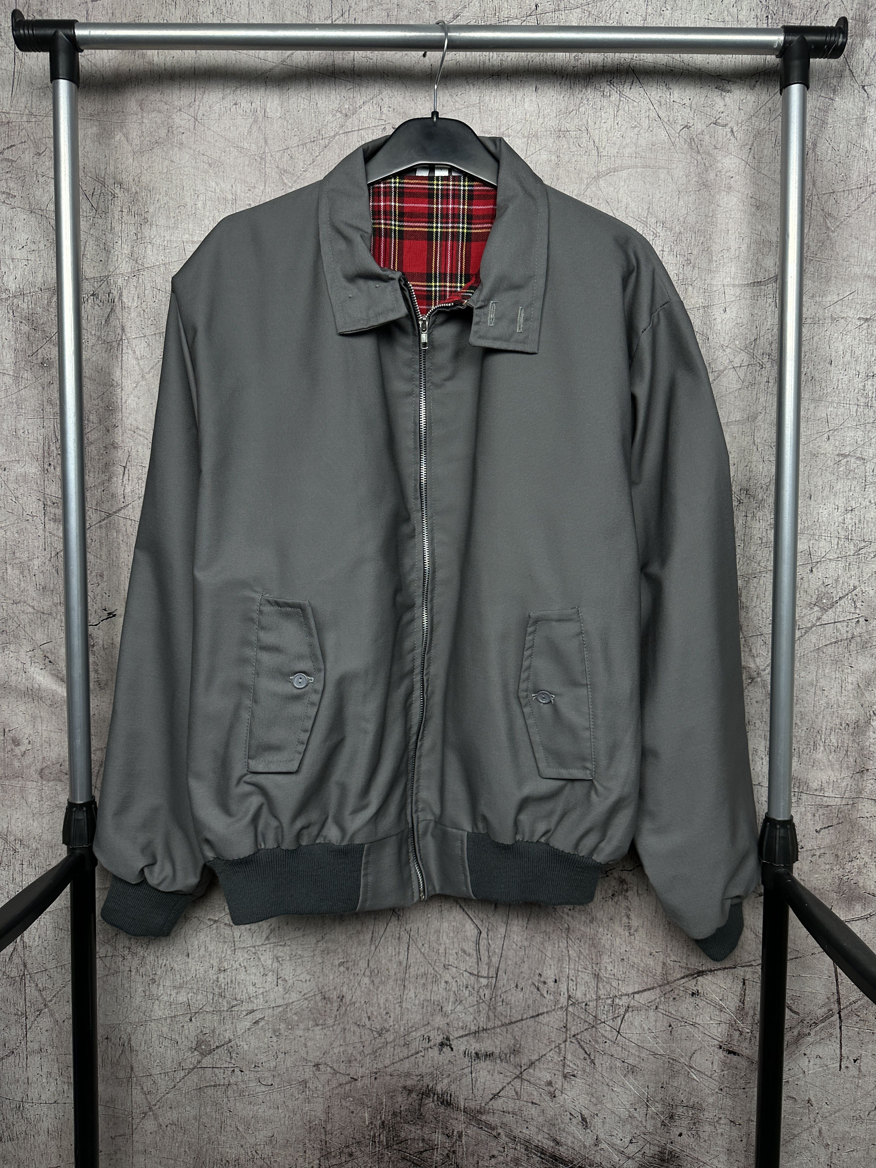Vintage England Vintage Mens Plaid Lined Collared Jacket Size US XL / EU 56 / 4 - 1 Thumbnail