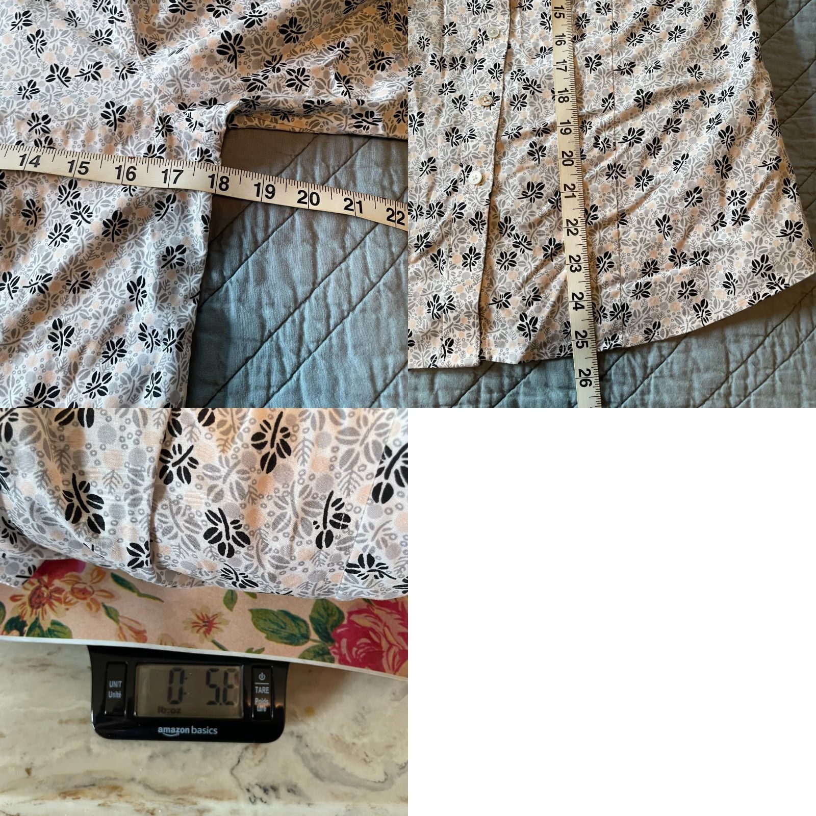 Talbots Talbots Blouse Shirt Womens Size 2 Floral Multicolor Long Sleeve Button Non-Iron Casual Workwear Size XS / US 0-2 / IT 36-38 - 8 Thumbnail