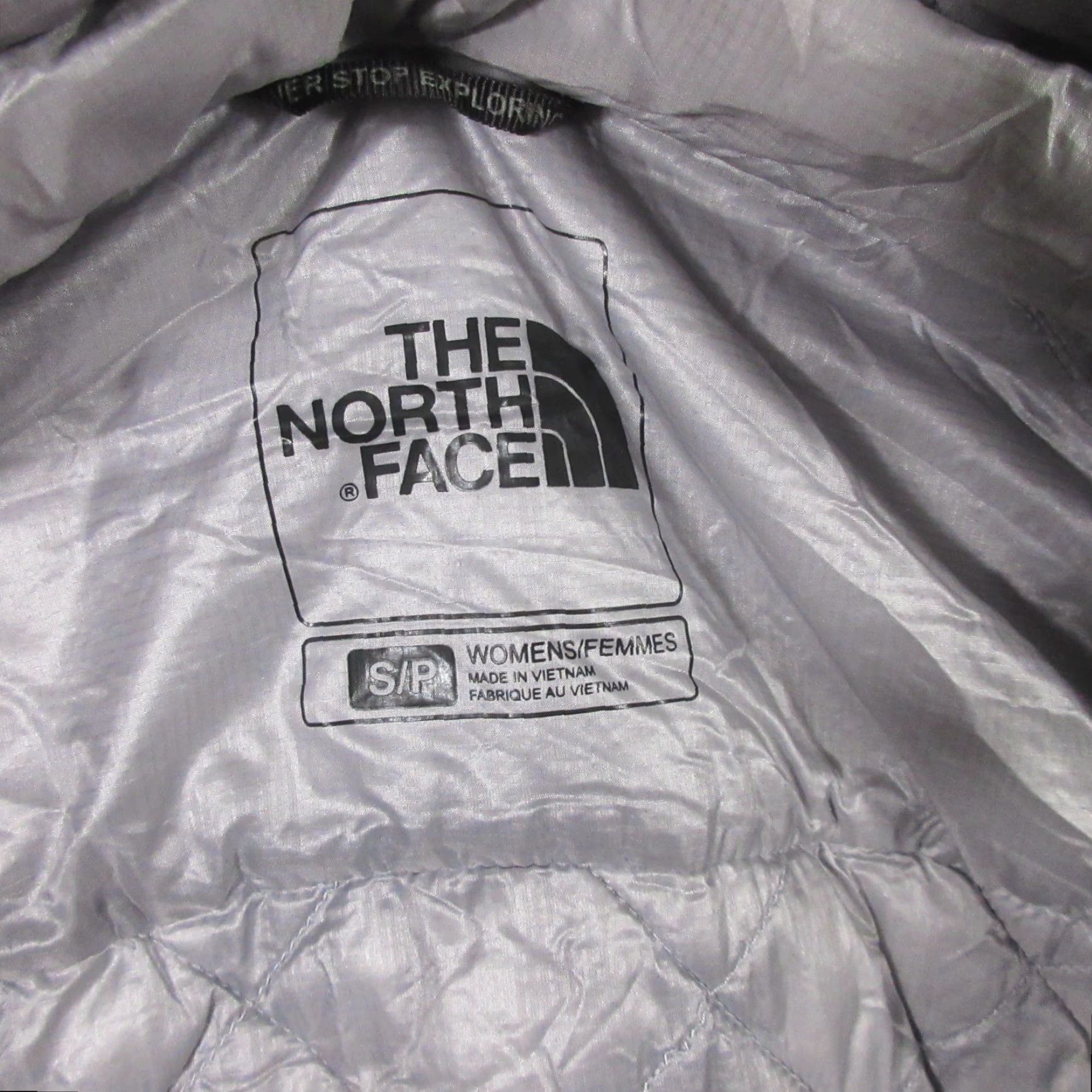 The North Face The North Face ThermoBall Puffer Jacket Coat Women S Light Silver Primaloft Size S / US 4 / IT 40 - 3 Thumbnail