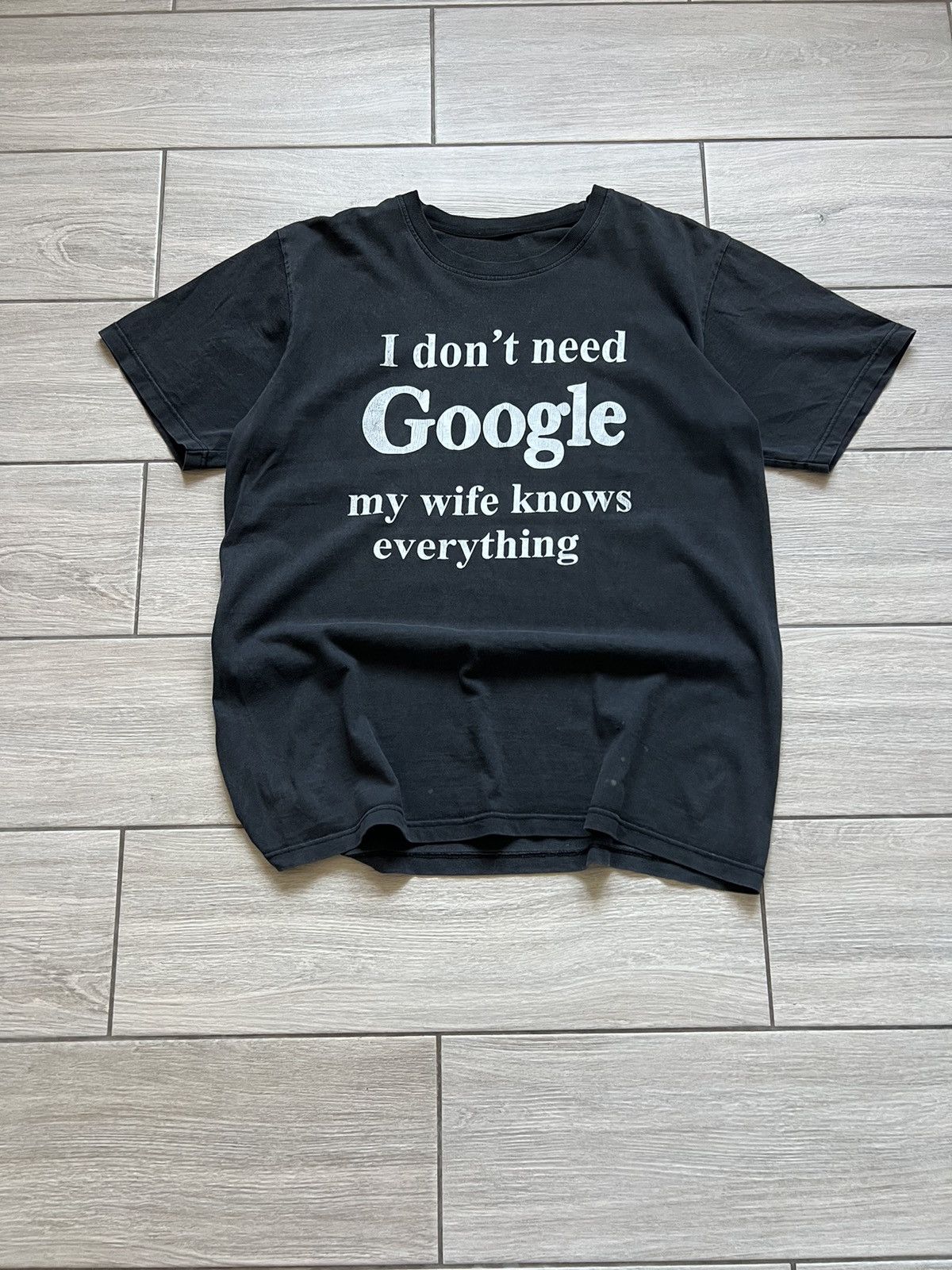 Other Vintage 2000s I don’t need Google Tee Size US XL / EU 56 / 4 - 2 Thumbnail