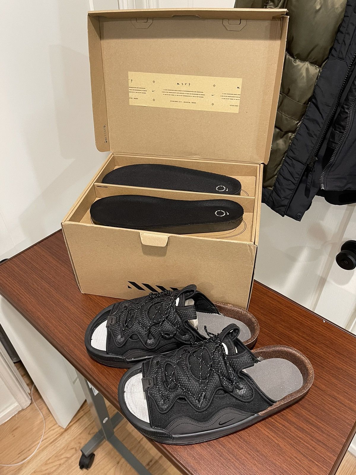 image of Nike Offline 2.0 Black Mule Shoess Size 11 Shoes, Men's