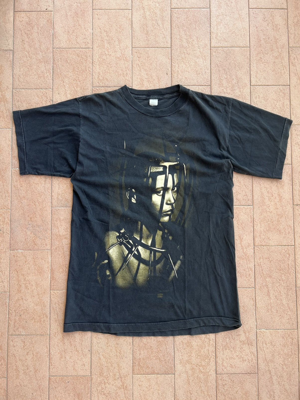Band Tees × Vintage VINTAGE 1990s STAINED LIVING COLOUR TOUR TEE Size US M / EU 48-50 / 2 - 1 Thumbnail