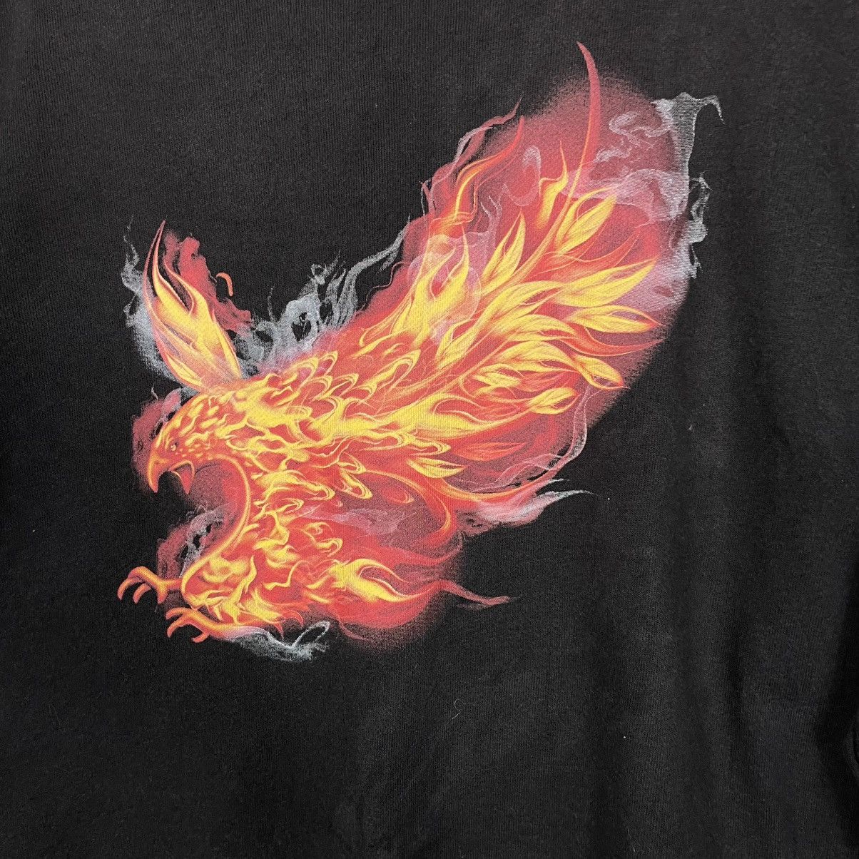 Japanese Brand Corpus Et Mente Fire Eagle Crewneck Sweatshirt Size US S / EU 44-46 / 1 - 12 Thumbnail