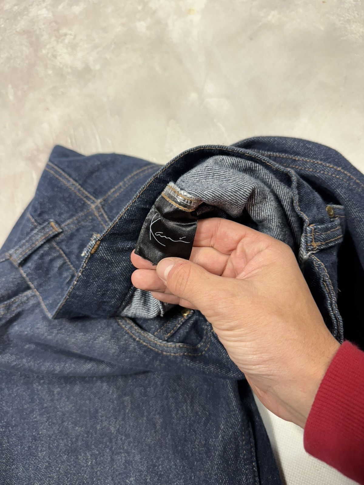 Karl Kani Karl Kani Baggy Y2k Carpenter Denim Pants Size US 32 / EU 48 - 6 Thumbnail