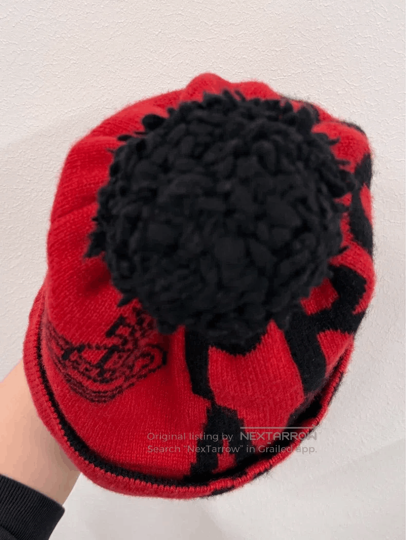 Vivienne Westwood Vivienne Westwood Ski faux two-piece beanie - cold hat Size ONE SIZE - 4 Thumbnail