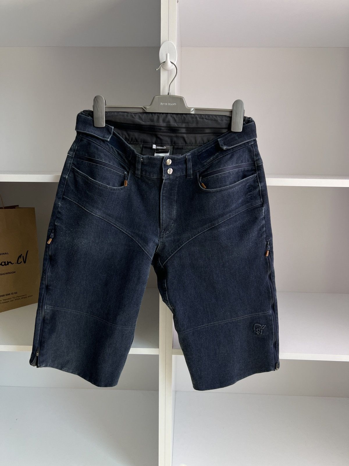 Norrona × Vintage Vintage Norrona jeans shorts Size US 33 - 3 Thumbnail