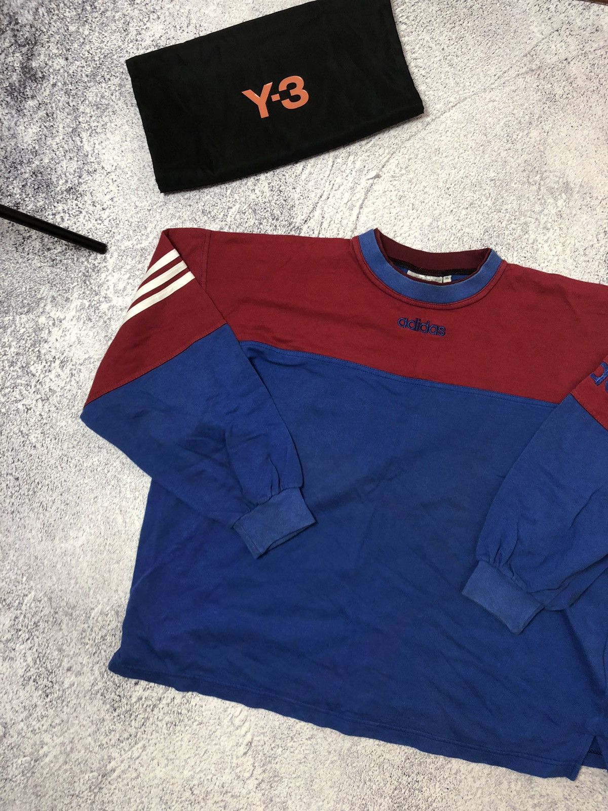 Adidas × Vintage Vintage sweater adidas size Xl y2k Size US XL / EU 56 / 4 - 3 Thumbnail