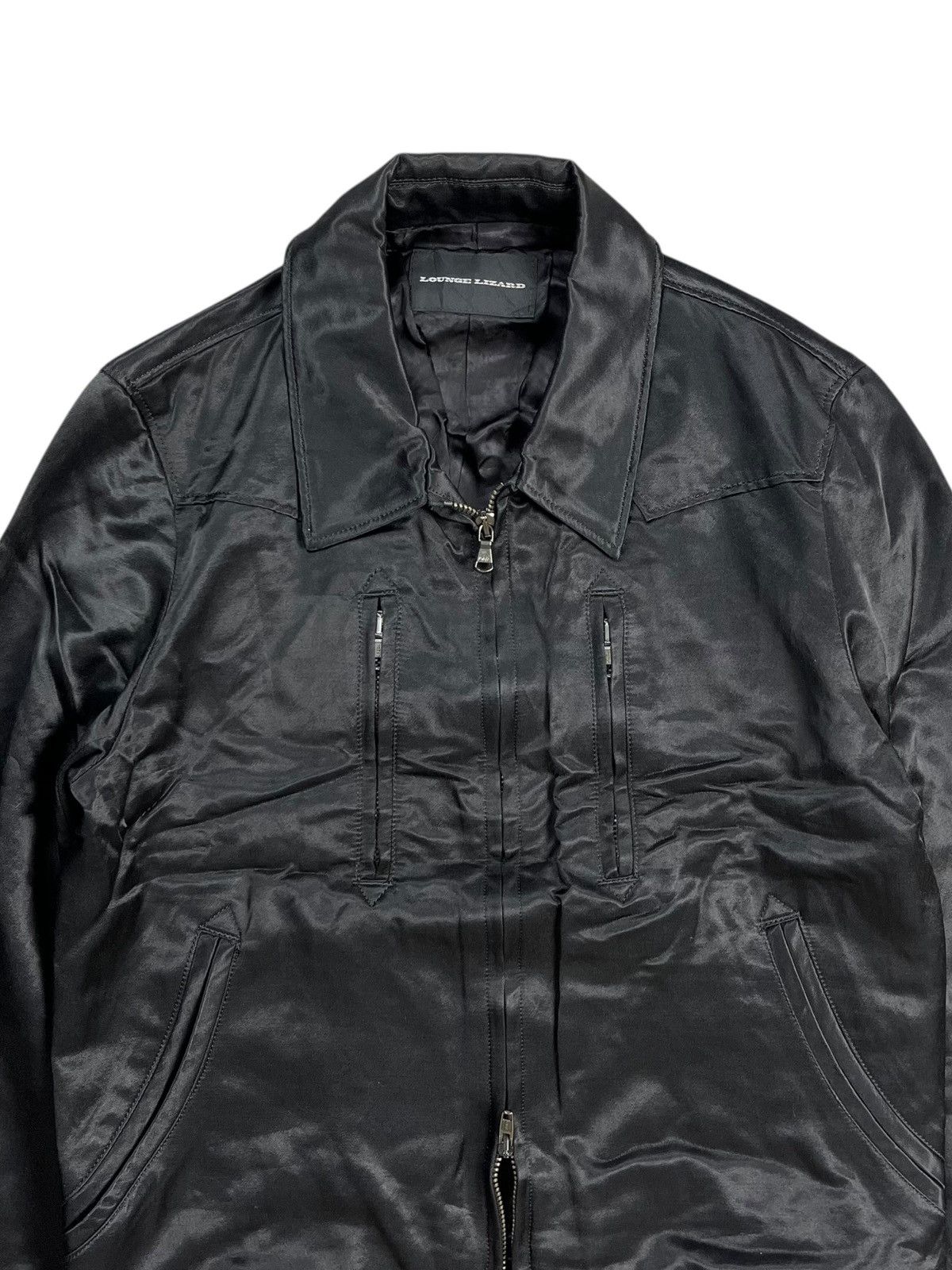Shellac 2000s Lounge Lizard - Vkei Style Lampo Zips Jacket Size US M / EU 48-50 / 2 - 9 Thumbnail