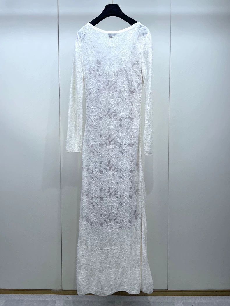 Chanel Chanel Knitted Camellia Dress -2505 Size M / US 6-8 / IT 42-44 - 2 Thumbnail