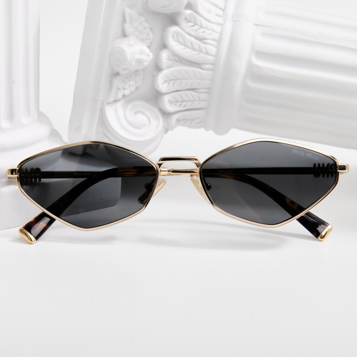 Miu Miu MIU MIU 0MU 56ZS ZVN5S0 SUNGLASSES Size ONE SIZE - 6 Thumbnail
