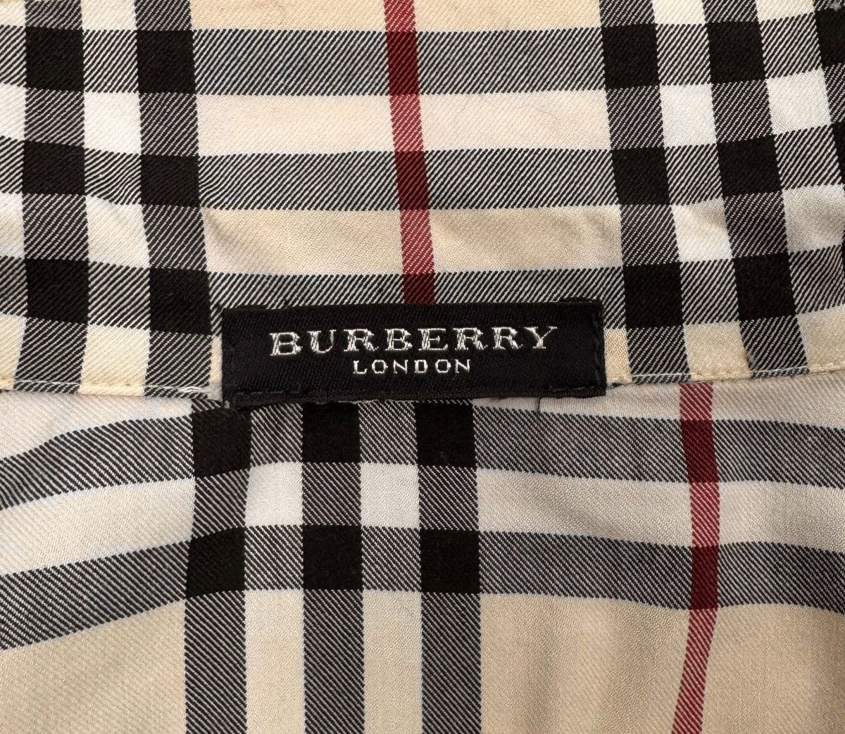 Burberry × Vintage Burberry London Full Check Jacket Vintage made in Hong Kong Size M / US 6-8 / IT 42-44 - 10 Thumbnail