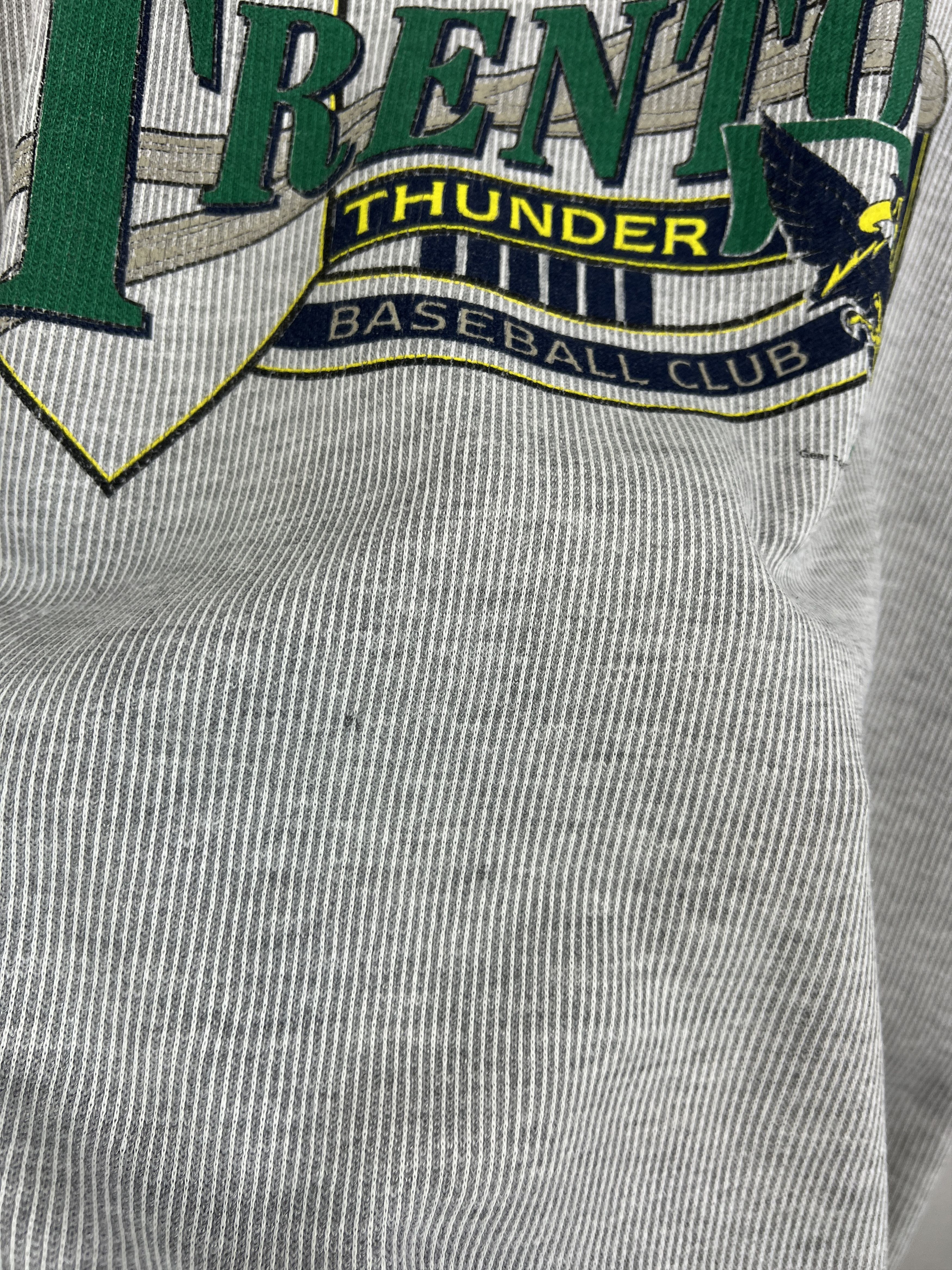 Vintage Trenton Thunder Sweatshirt MLB Big Logo Crewneck Rare NCAA Size US XXL / EU 58 / 5 - 5 Thumbnail