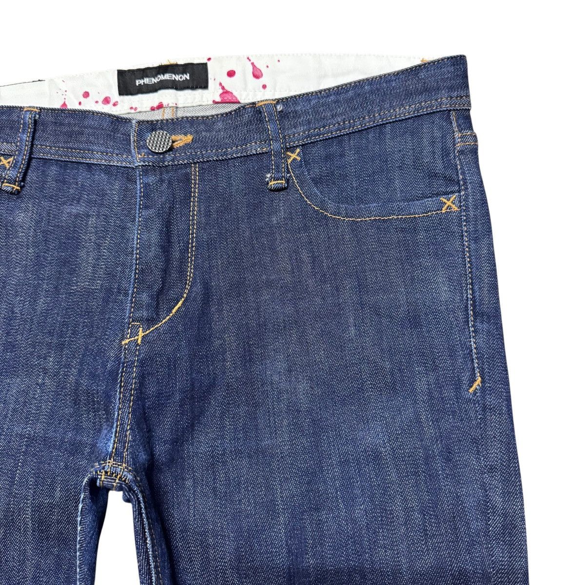 PHENOMENON AW2010 Phenomenon Cropped Denim Jeans Size US 32 / EU 48 - 7 Thumbnail