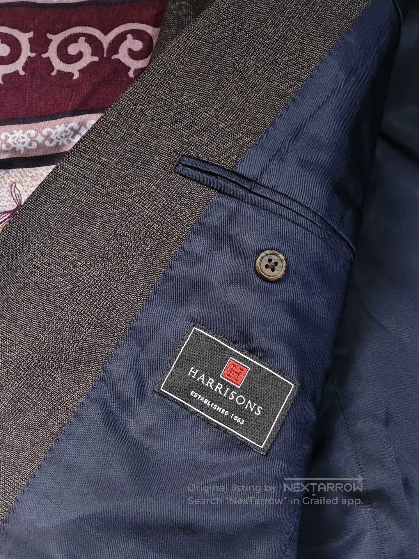 Harrington Custom Harrisons Wool Blazer Suit. Size US S / EU 44-46 / 1 - 5 Thumbnail