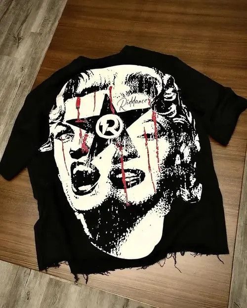 Designer × Japanese Brand Gothic Oversized TShirt Y2k Size US M / EU 48-50 / 2 - 2 Thumbnail