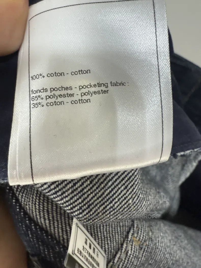 Chanel Chanel 25C dark blue pocket cc logo primary colour jeans Size 24" / US 00 / IT 34 - 7 Thumbnail