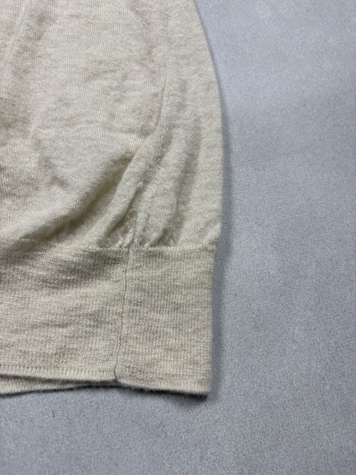 Zadig & Voltaire Zadig & Voltaire Je M’en Fous Cashmere Knit Short Sleeve Top Size M / US 6-8 / IT 42-44 - 11 Thumbnail