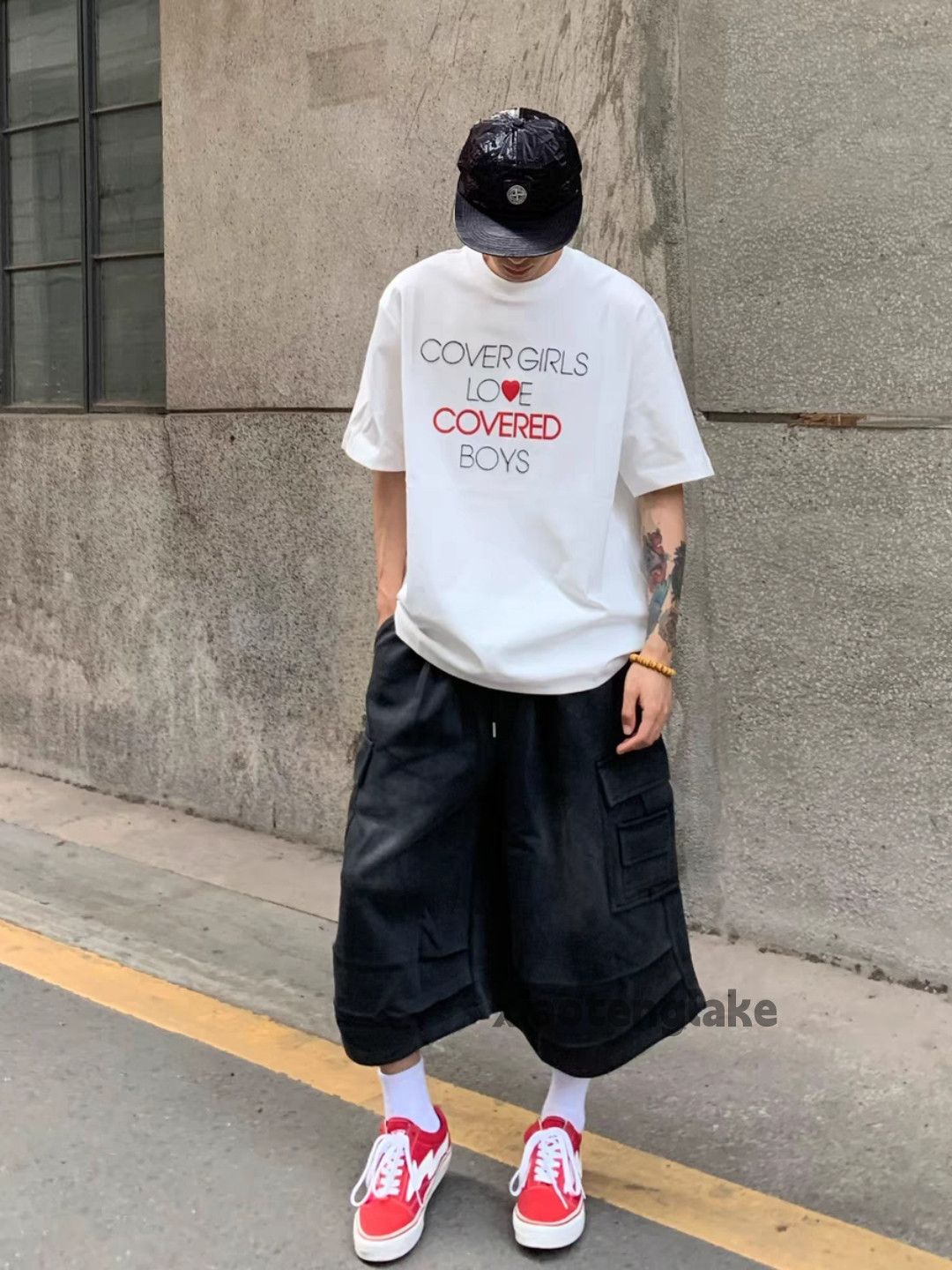 Designer × Japanese Brand × Vintage Utility washed faded loose baggy hiphop cargo pants Size US 28 / EU 44 - 6 Thumbnail