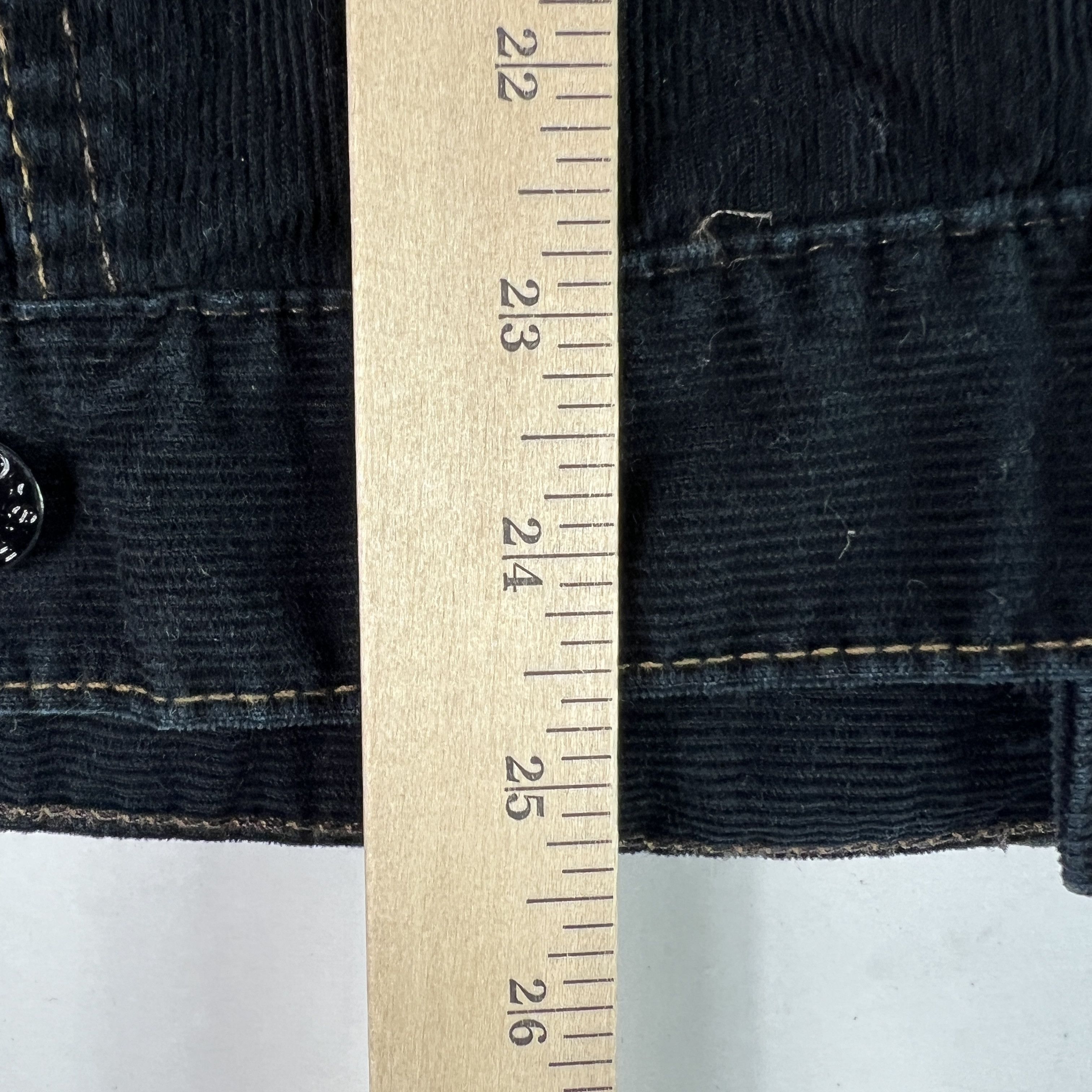 Levi's Y2K Levi's Corduroy Jacket Slim Black Button Up Trucker Size L / US 10 / IT 46 - 15 Thumbnail