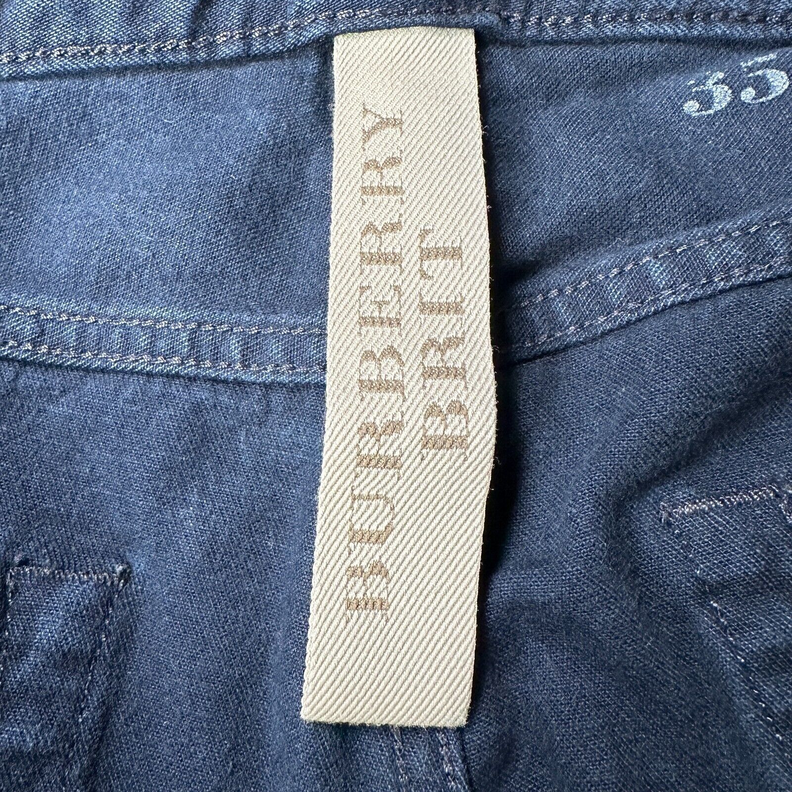 Burberry Burberry Brit Steadman Jeans Men’s 38 x 27 Blue Denim Size US 38 / EU 54 - 5 Thumbnail