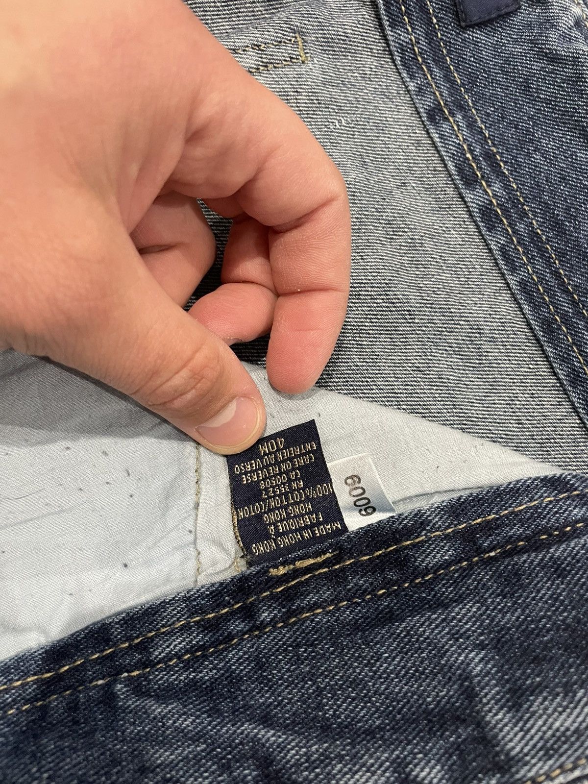 CLOSED × Marithe + Francois Girbaud 90s CARGO DENIM PANTS Y2K Marithe Francois Girbaud Jeans OLD Size US 40 / EU 56 - 11 Thumbnail