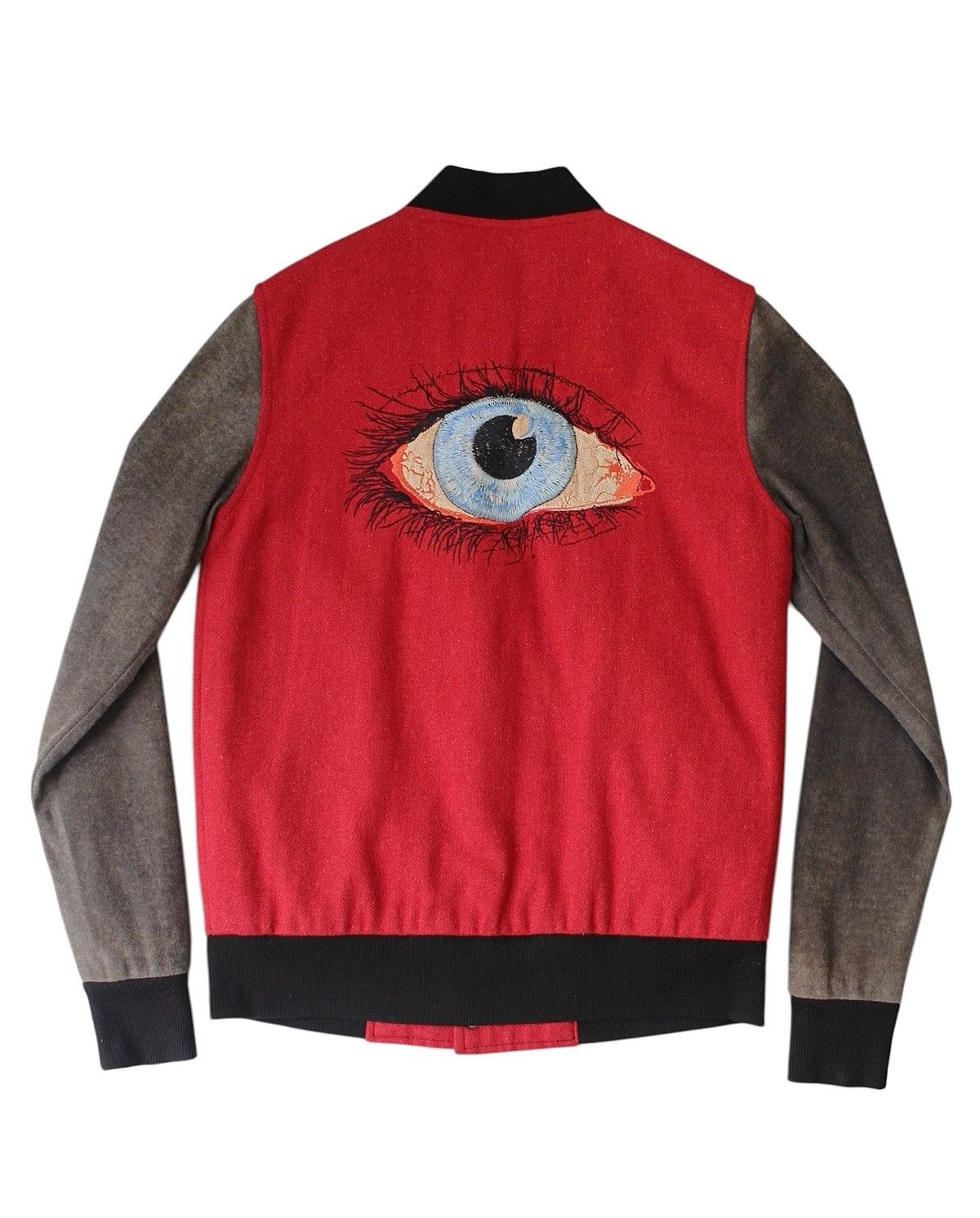 Diet Butcher Slim Skin SS2008 DIET BUTCHER SLIM SKIN “MATERIALISM?” VARSITY JACKET Size US M / EU 48-50 / 2 - 1 Thumbnail