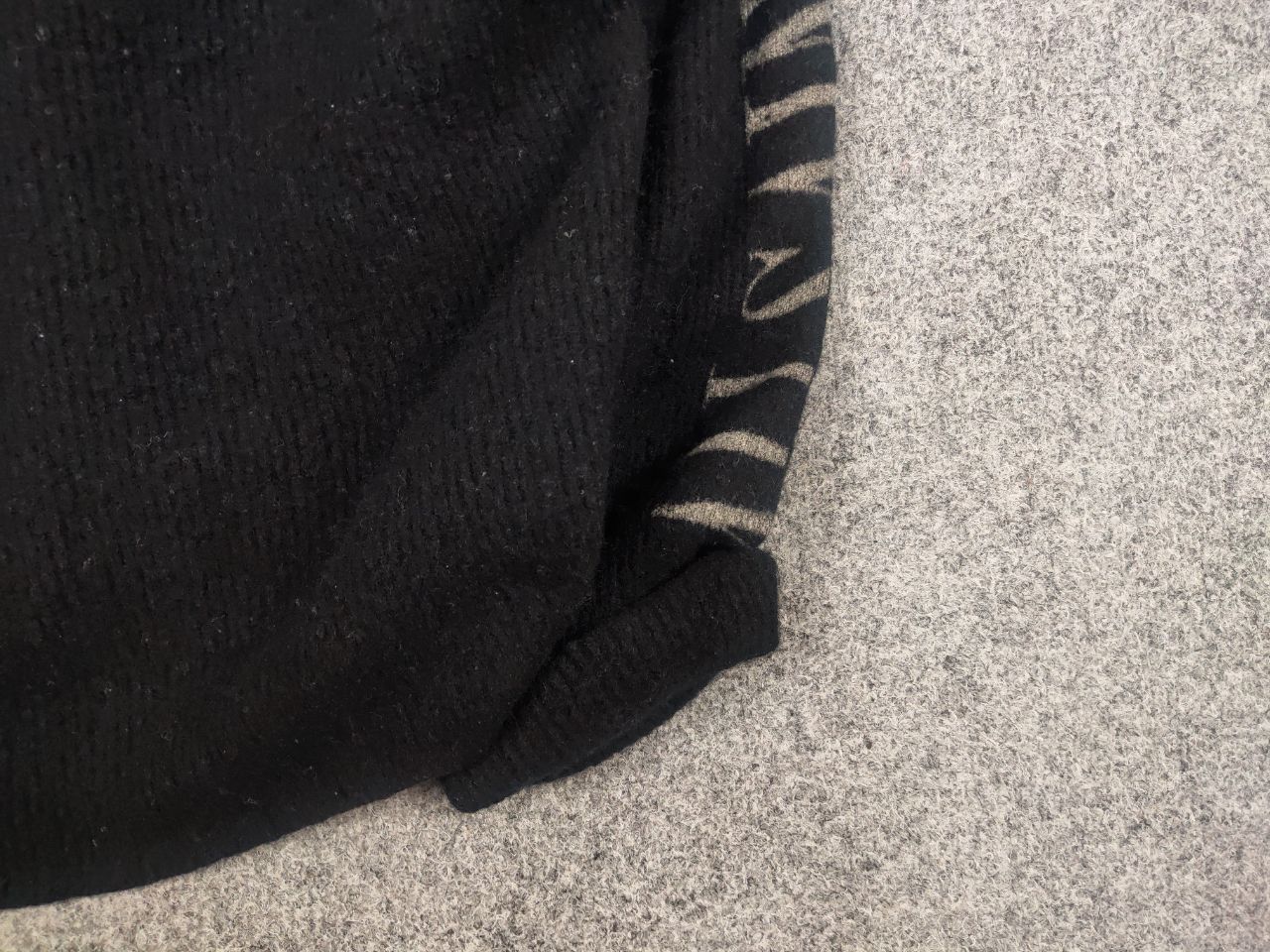 Allsaints Allsaints Design Black Oversized Fit Knit Sweater Vintage Size US M / EU 48-50 / 2 - 6 Thumbnail