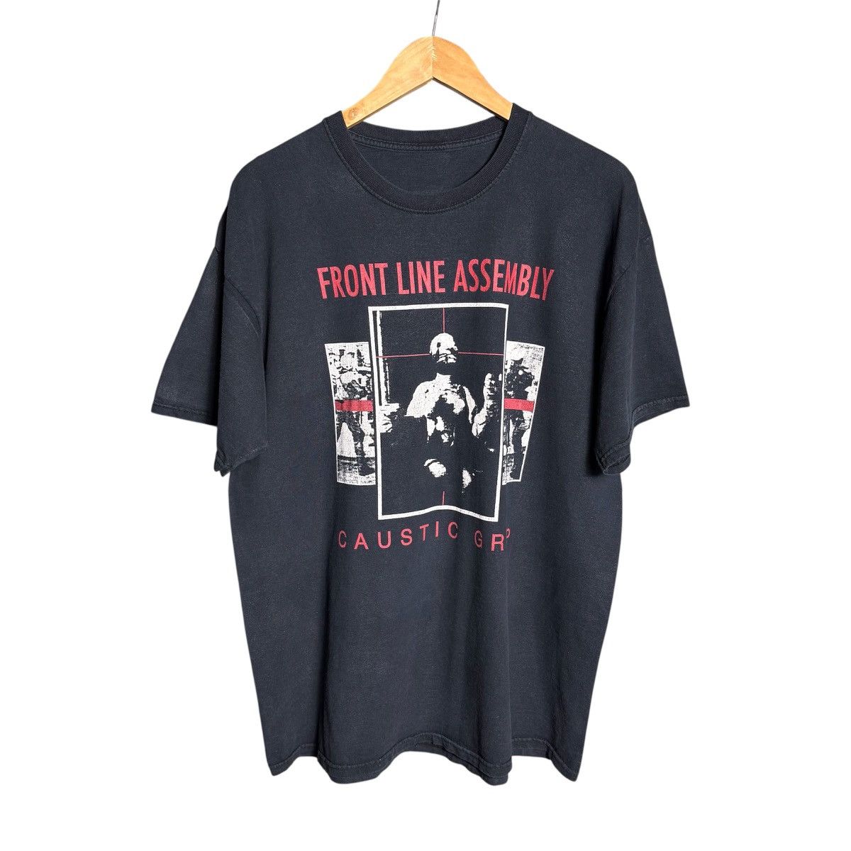Band Tees Vintage 00s Front Line Assembly Band Tee / Aphex Twin Size US XL / EU 56 / 4 - 1 Thumbnail