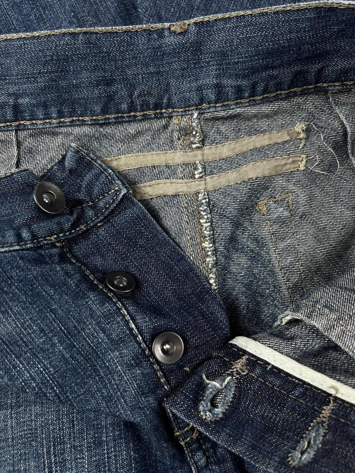 Rick Owens FW06 Rick Owens Dustulator Olmar Spiral Cut Flare Denim Jean Size US 28 / EU 44 - 6 Thumbnail