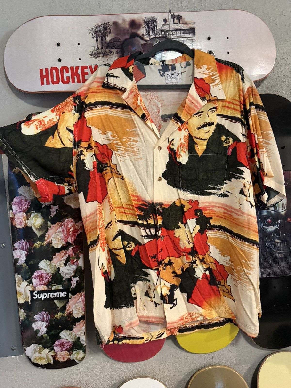 FUCT Fuct Saddam Aloha Shirt XL Size US XL / EU 56 / 4 - 1 Thumbnail