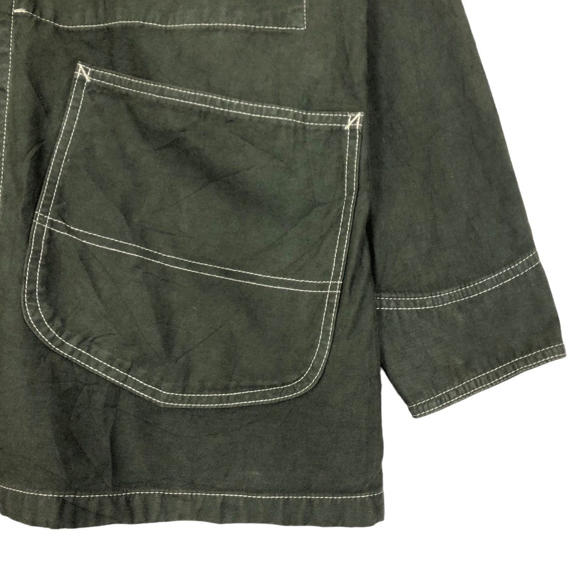 Lee Vintage 90s LEE Union Made Sanforized Button Up Shirt Size US M / EU 48-50 / 2 - 4 Thumbnail