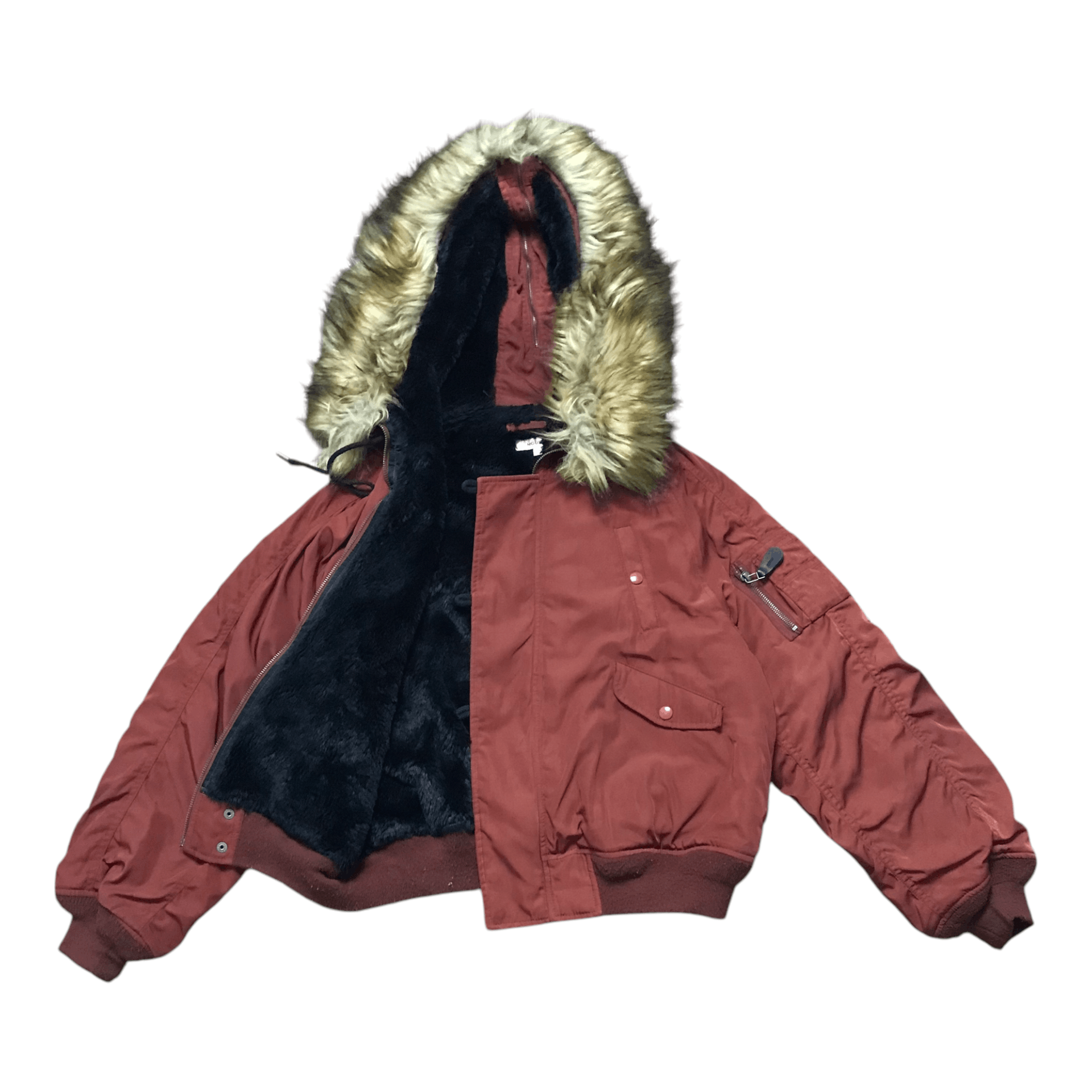 14th Addiction × If Six Was Nine × Le Grande Bleu (L.G.B.) Moussy Mink Fur Bomber Jacket Size US M / EU 48-50 / 2 - 3 Thumbnail