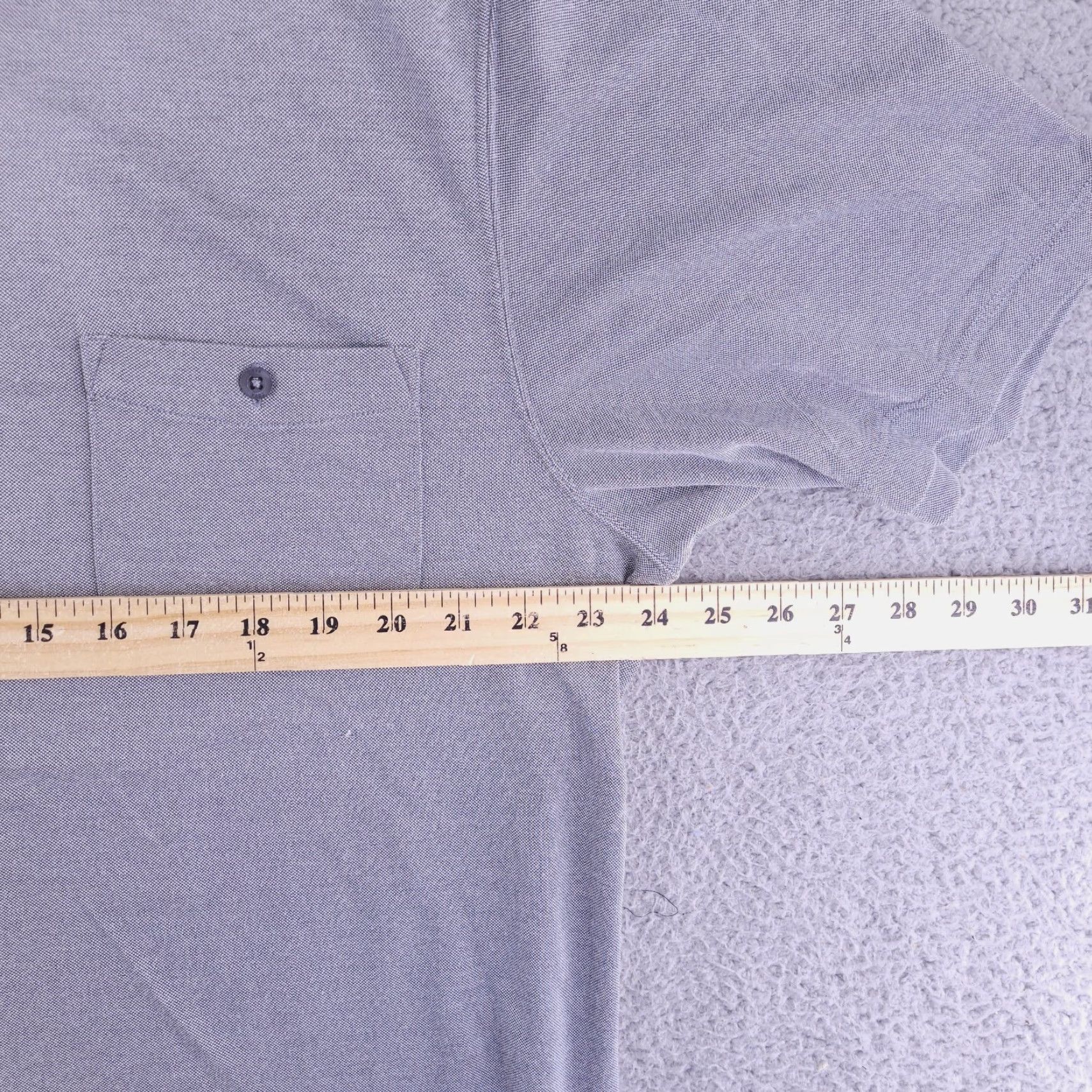 Vintage Cova Polo Men Gray Short Sleeve Modal Poly 2XL XXL Shirt Mens Polo Gray Short Sleeve Modal Poly Size US XXL / EU 58 / 5 - 7 Thumbnail