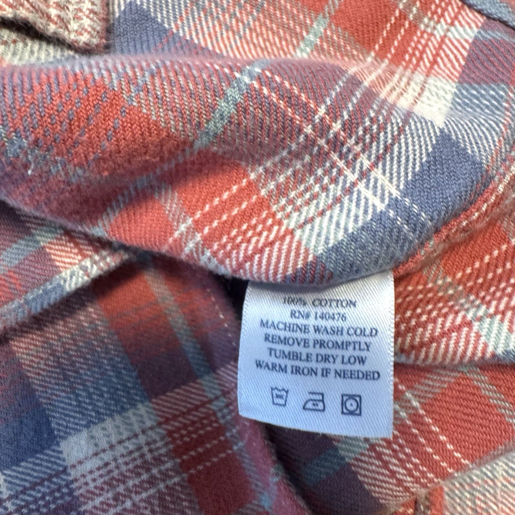 Faherty Faherty Button-Up Shirt Multicolor Flannel Long Sleeve Men L Size Casual Western Classic Size US L / EU 52-54 / 3 - 7 Thumbnail