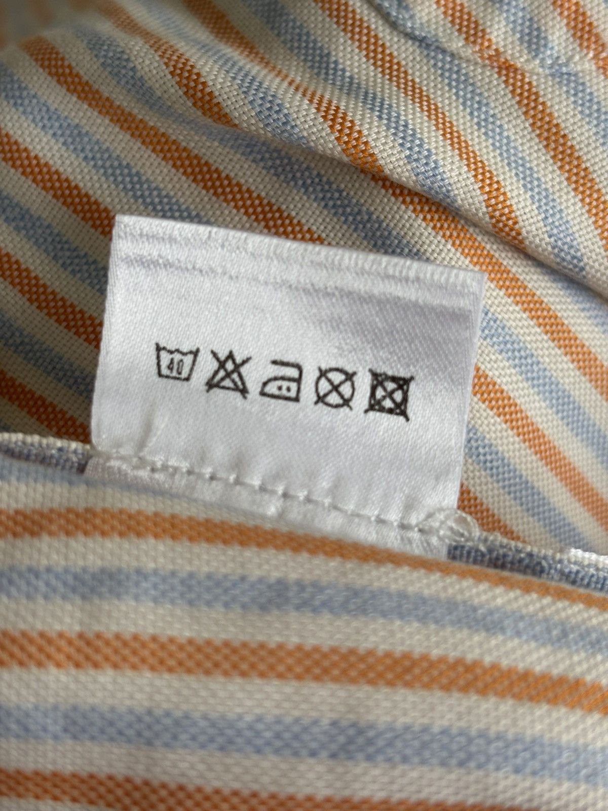 Loro Piana Striped Cotton Shirt Size US XL / EU 56 / 4 - 9 Thumbnail