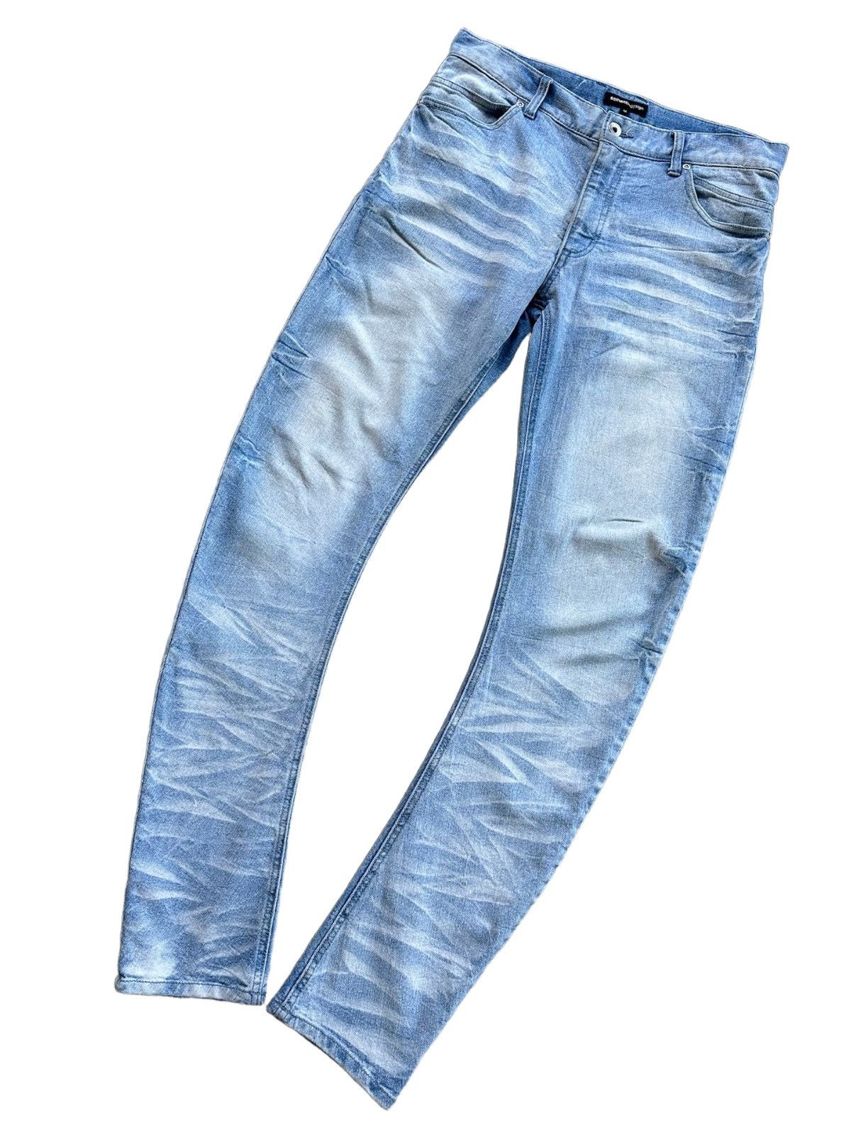 semanticdesign Semantic Design Banana Cut Denim Jeans Size US 32 / EU 48 - 3 Thumbnail
