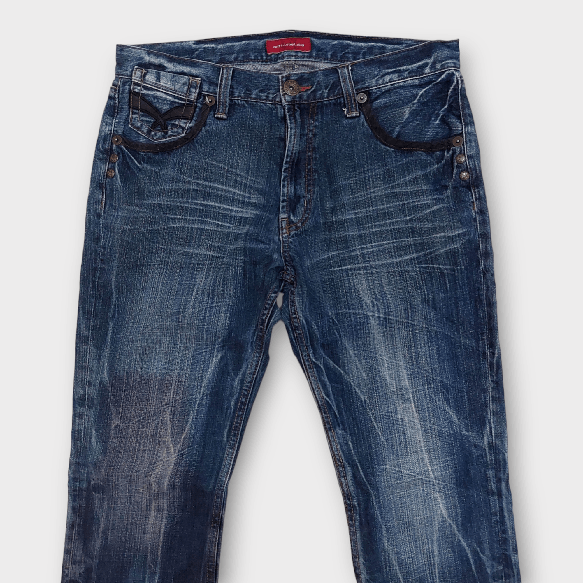 Vintage Anti Label Seditionaries Flare Denim Size US 32 / EU 48 - 4 Thumbnail