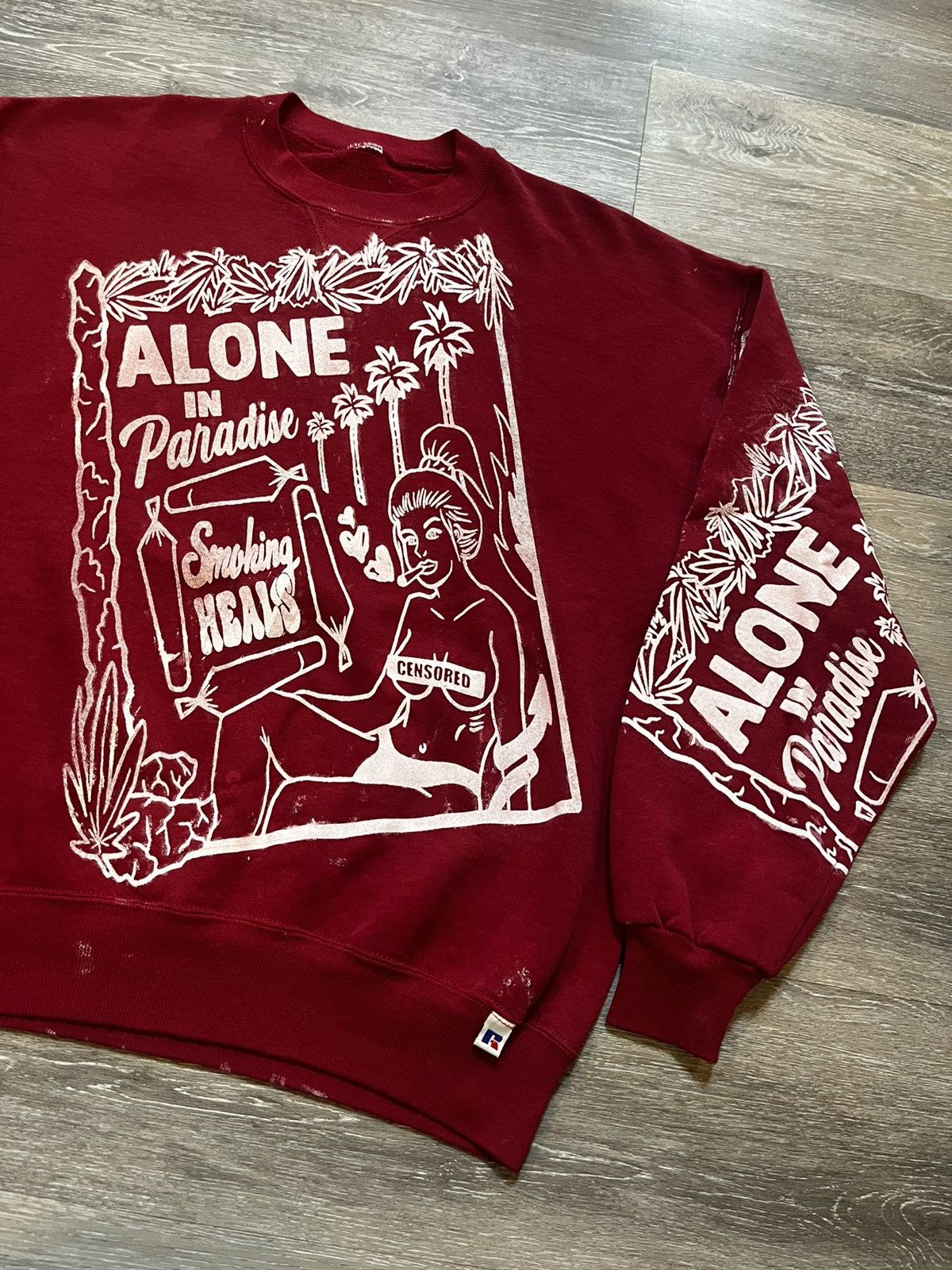 Other Smoking Heals All Over Print Sweatshirt Size US L / EU 52-54 / 3 - 2 Thumbnail