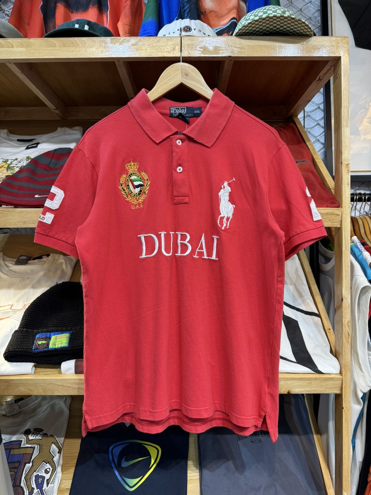 Polo Ralph Lauren Vintage Polo by Ralph Lauren "Dubai" Polo Shirt Size XXL / US 16-18 / IT 52-54 - 1 Thumbnail