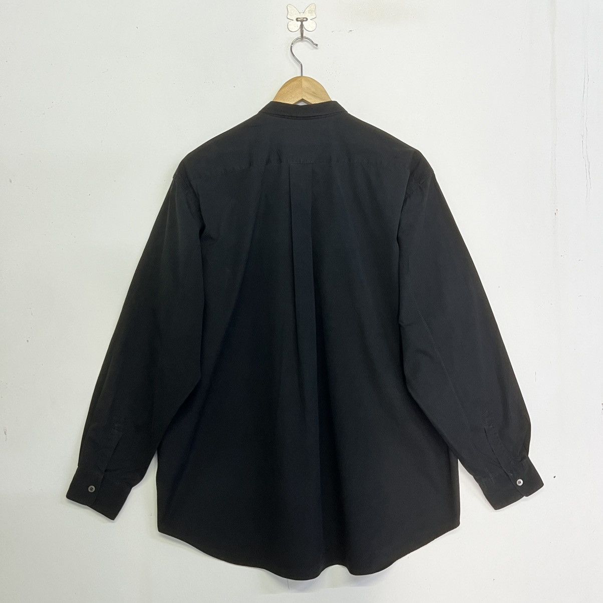 Comme des Garcons SHIRT COMME des GARCONS SHIRT Minimalist Black Button Shirt Size US M / EU 48-50 / 2 - 5 Thumbnail