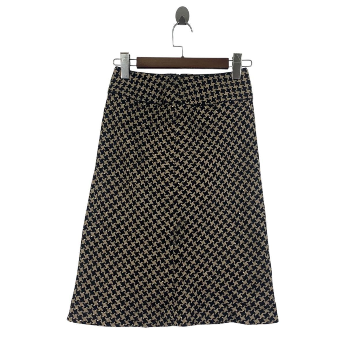 Vintage Vintage U.D.C Made In Japan Wool Midi Skirts Size 26" / US 2 / IT 38 - 1 Thumbnail