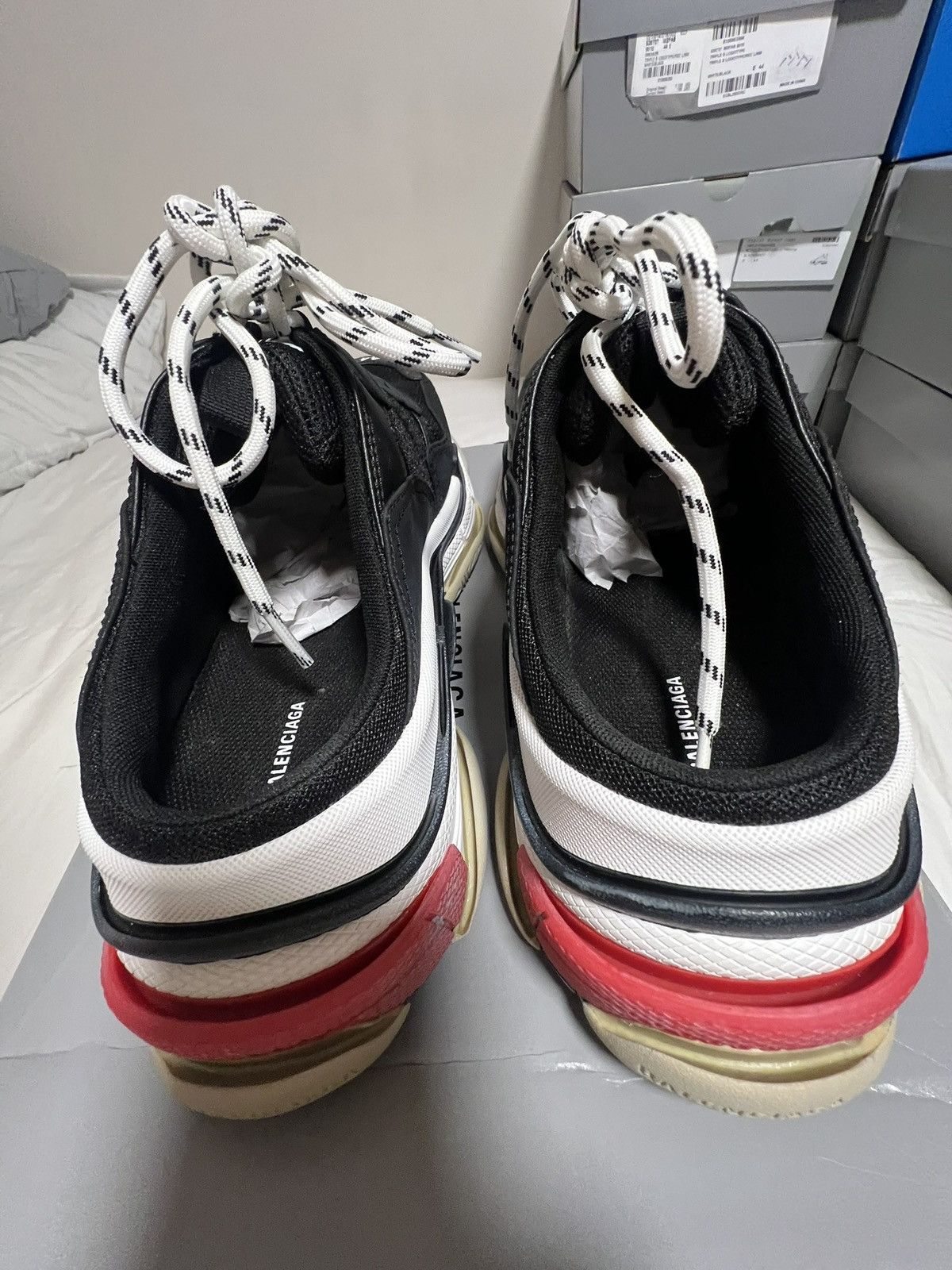 Balenciaga Balenciaga OG 2017 Edition Triple S Mules Size US 11 / EU 44 - 6 Thumbnail