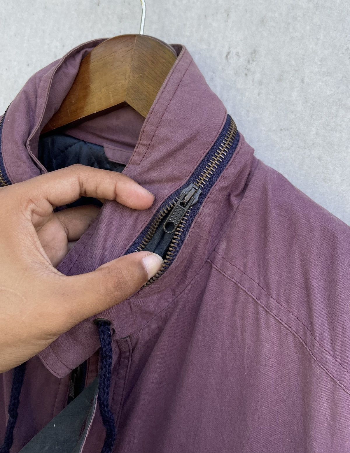 Alfred Dunhill 🔥VINTAGE 90'S DUNHILL ITALY UTILITY STYLE CHORE JACKET Size US XL / EU 56 / 4 - 5 Thumbnail