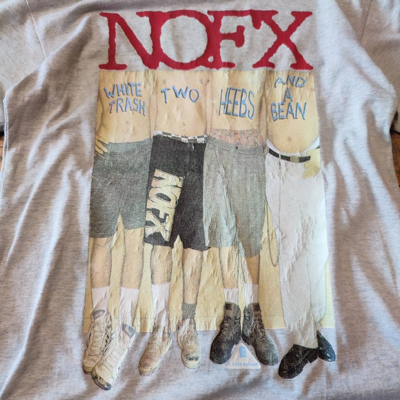 Band Tees × Vintage VINTAGE 1993 NOFX T SHIRT Size US S / EU 44-46 / 1 - 2 Thumbnail