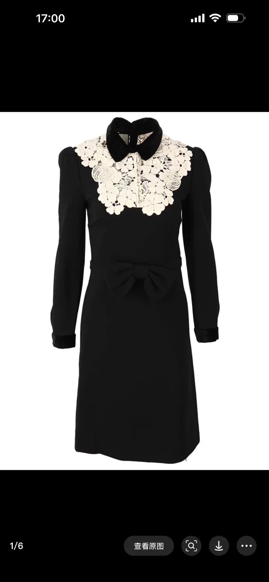 Gucci Gucci New w/Tags Lace Doll Collar Dress M Size M / US 6-8 / IT 42-44 - 7 Thumbnail