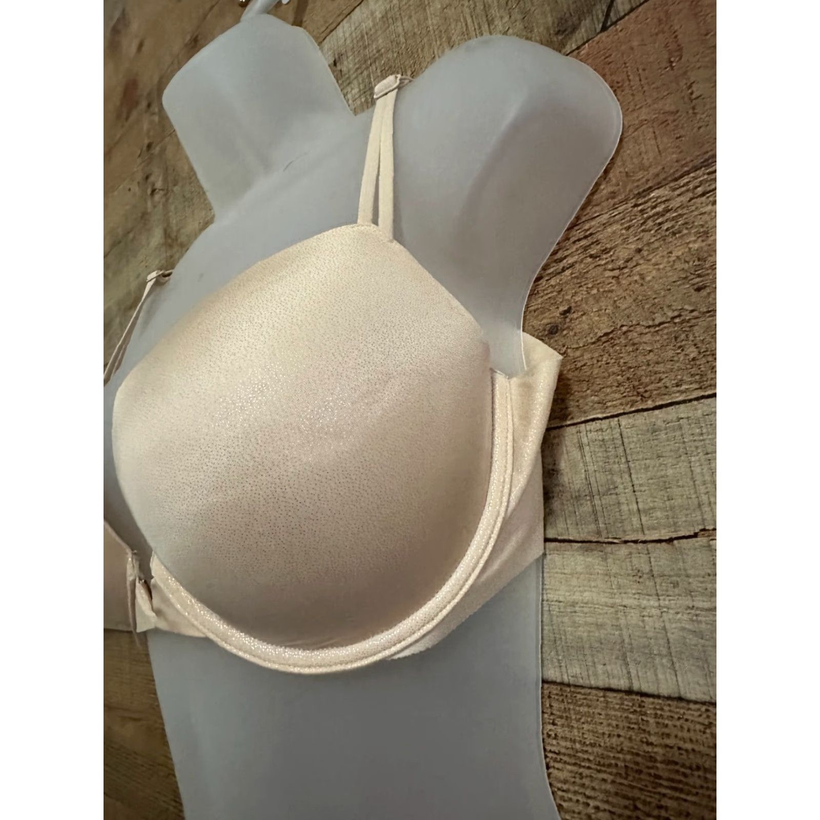 Victoria's Secret Victoria's Secret Very Sexy Push Up Bra 34DD Gold Satin & Rhinestones Underwired Padded Size ONE SIZE - 2 Thumbnail